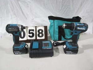 Makita 18V 2pc Combo Kit