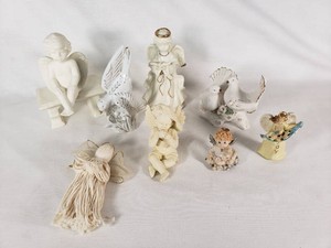 Lot of Angel and Bird Figurines and Ornaments