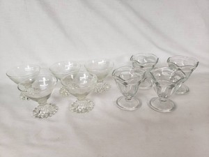 Glass Dessert Cups and Sundae Dishes