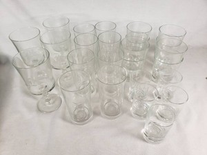 Mixed Glassware Including Stemmed and Tumbler Glasses