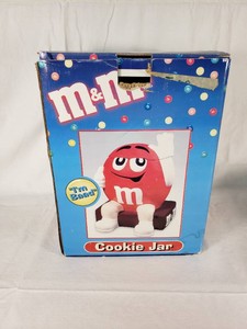 M&Ms Cookie Jar Featuring Red Character