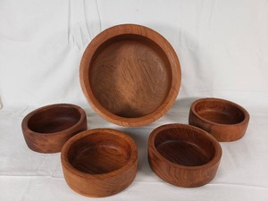 Goodwood Genuine Teak Bowl Set from Thailand