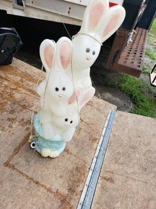 Easter Bunny Blow Mold  32.5
