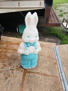 Easter Bunny Blow Mold 26