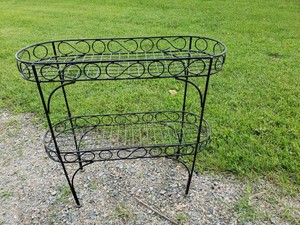 Metal Wire Plant Stand