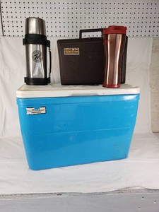 Coleman Cooler and Empire Home��n Away 12-Piece Travel Kit with Thermos and Travel Mug