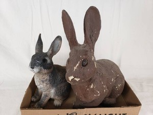 Garden Bunny Statues