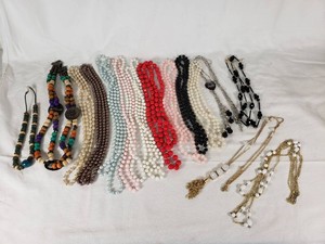 Assortment of Costume Jewelry Necklaces