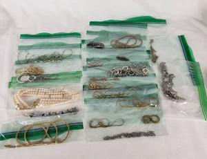 Lot of Costume Jewelry Including Necklaces, Bracelets, and Earrings