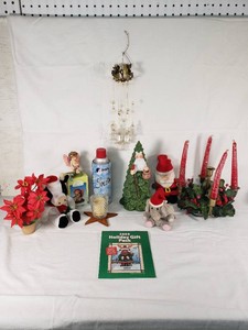 Holiday Decorations and Figurines Assortment