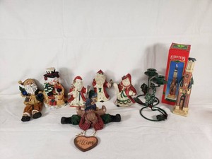 Hermitage Pottery Limited Edition Figurines, Candle Holder, and Christmas Collectibles
