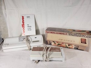 FoodSaver BagVac and Dazey Seal-a-meal II Vacuum Sealers Lot