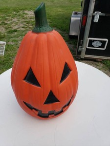 Plastic Jack-O-Lantern Halloween Decoration 21