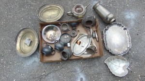 Lot of Assorted Silverplate Pieces