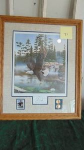 Boundary Water Print by Leo Stans 1990