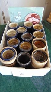 Old Cylinder Rolls for a Photograph