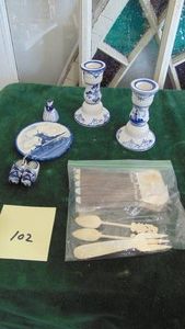 Delft Pieces and Peral Spoons