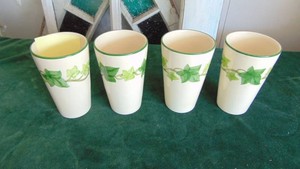 Franciscan Ivy Set of 4 Tumblers