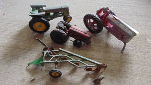 Lot of Vintage Tractors