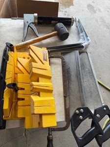 Saws, Grease Gun, Siding Corners & More