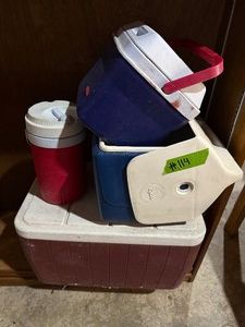 Coolers & Water Bottle