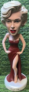 Marilyn Monroe 2019 Red Dress Bobblehead. ROYAL BOBBLES.