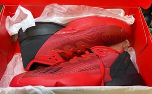 Adidas D.O.N. Issue #4 Red Black Basketball Shoes Mens 10.5 Brand New