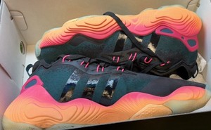 Adidas Crazy Infinity Low Sunset Glow Mens Basketball Shoes  Size 11 (Lightly Worn)