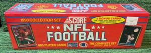 1990 NFL Score Complete Collector Set Factory Sealed (660 Cards)