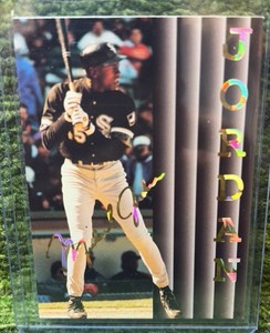 1994 Michael Jordan Chicago White Sox Sports Stars Card USA #132 Baseball Rare
