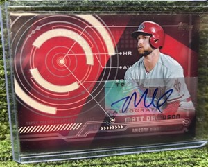2014 Topps - Trajectory Autographs Matt Davidson #TA-MD (AU, RC) Arizona Diamondbacks