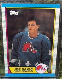 1989-90 Topps Joe Sakic #113 Rookie Card RC Quebec Nordiques - Sweet Card