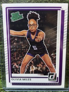 Olivia Miles 2025-26 Donruss Basketball Base Rated Prospect TCU Lynx #89 WNBA