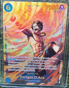 Portgas.D.Ace OP13-119 SEC Foil Carrying On His Will One Piece