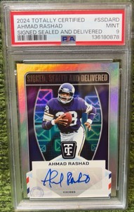 2024 Panini Totally Certified Signed Sealed and Delivered Auto Ahmad Rashad