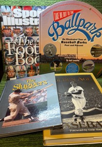 Large Coffee Table Baseball  Sports Books 4 in Total- Nice Books 