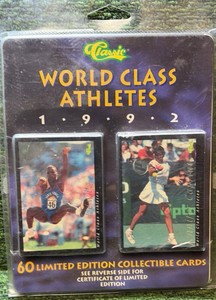 Classic 1992 World Class Athletes Limited Edition 60 Card  Sealed