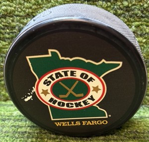 Minnesota Wild State Of Hockey Wells Fargo Puck