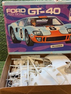 IMC Ford Gulf Wyler GT-40 125 Model 255 427 LeMans Indy Complete