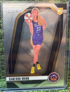 2024 Panini Prizm WNBA - Cameron Brink #143 (RC) Los Angeles Sparks Rookie Card 