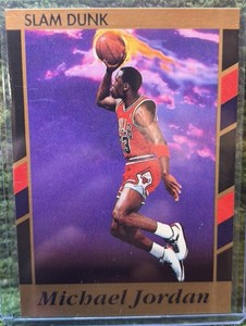 Michael Jordan Slam Dunk Basketball Best of the Best  # 6 Sport Card