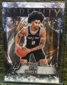 Topps Dylan Harper #SY-12 2025-26 Topps Chrome Serenity RC Insert Spurs