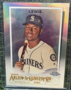 2020 Topps Allen & Ginter Chrome Kyle Lewis #159 Rookie Card Baseball Card MLB
