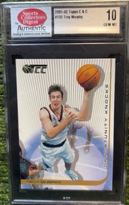2001-02 Topps Champions and Contenders (TCC) - Troy Murphy #135 (RC) Warriors