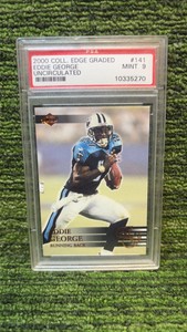 2000 Collectors Edge EG #141 Eddie George Uncirculated PSA 9 #15000