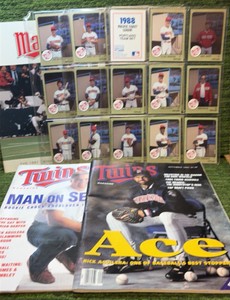 Minnesota Twins Fan Lot Magazines & 1998 Pacific Coast League Team Set MLB