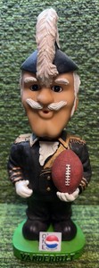 Rare Vanderbilt Commodores Mr. C Football Pepsi One SGA Mascot Bobblehead