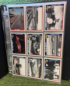 1991 Legends of Indy Complete Trading Card Set (1-100)