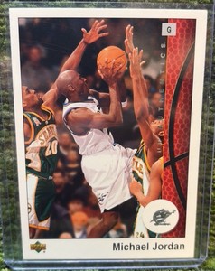 2002-03 Upper Deck UD Authentics Basketball Michael Jordan Card #88