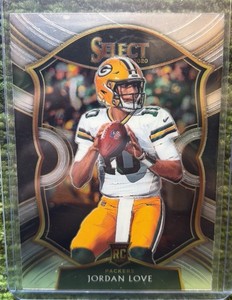 2020 Panini Select - Concourse #47 Jordan Love (RC) Packers Rookie Card